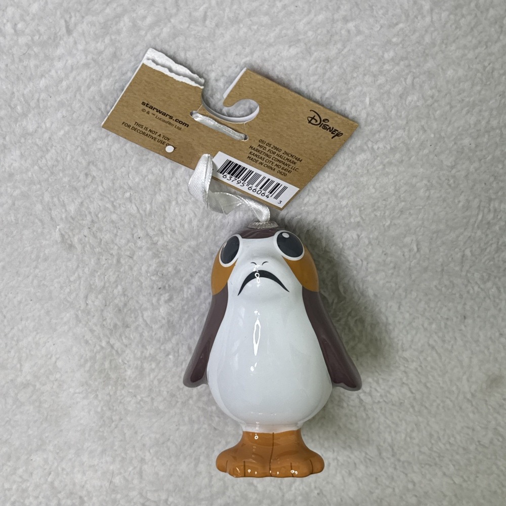 Star Wars Porg Christmas Tree Ornament Hallmark Disney Target Exclusive Read